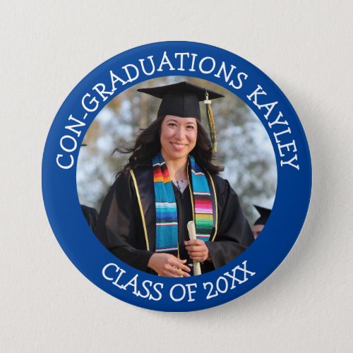 Congraduations Graduate name and photo  Button
