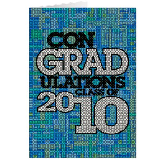 conGRADulations Class Of 2010 Blue Card (Front)