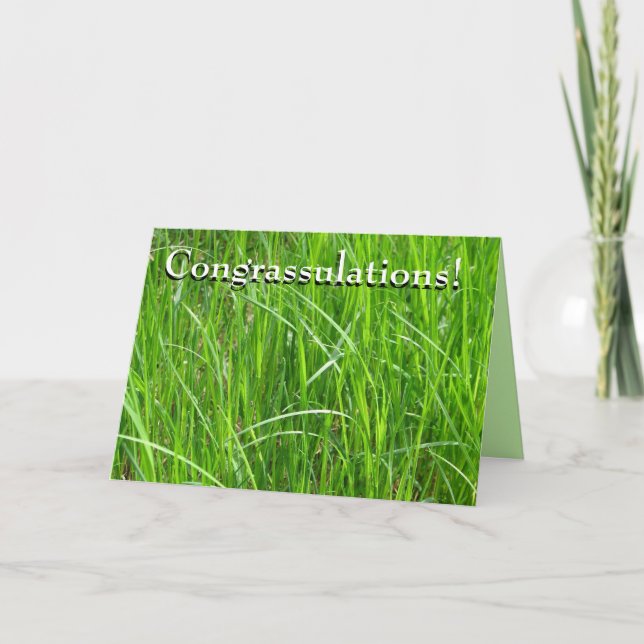 Congrassulations! Card (Front)