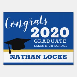 Congrats 2020 Graduate Sign