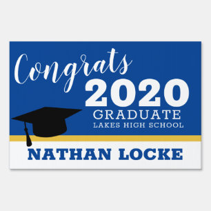 Congrats 2020 Graduate Sign