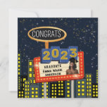 Congrats 2023 Graduate Stars Retro City Billboard Announcement