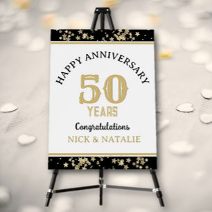 Congrats 50th Anniversary party Foam Board