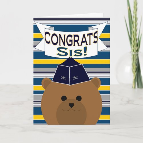 Congrats - Air Force - Sister / Sis