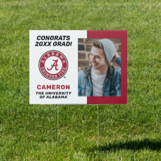 Congrats Alabama Graduate - Photo Sign