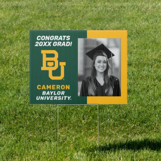 Congrats Baylor Grad - Photo Sign
