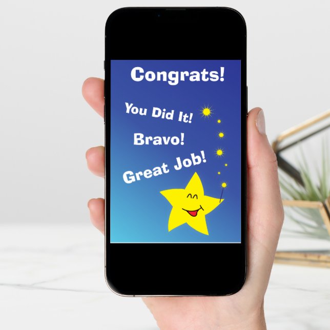 Congrats! Card (Front Digital)