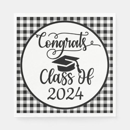 Congrats Class Of 2024 Napkins
