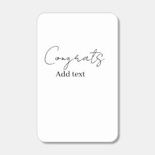 Congrats congratulations graduate name date matchboxes
