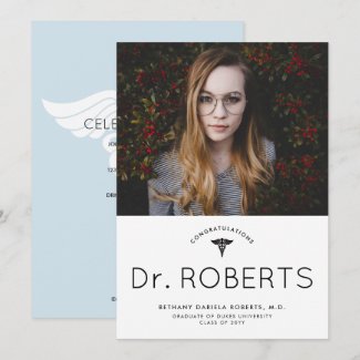 Congrats Doc Graduation Announcement
