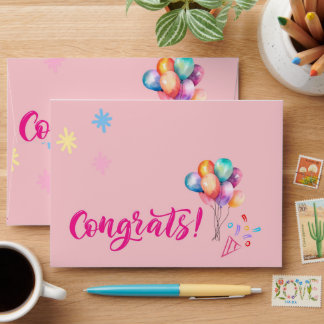 Congrats Envelope