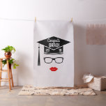 congrats grad 2018 girl fabric