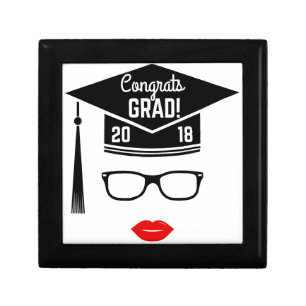 congrats grad 2018 girl gift box