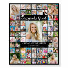 Congrats Grad 66 Photo Collage Custom Color