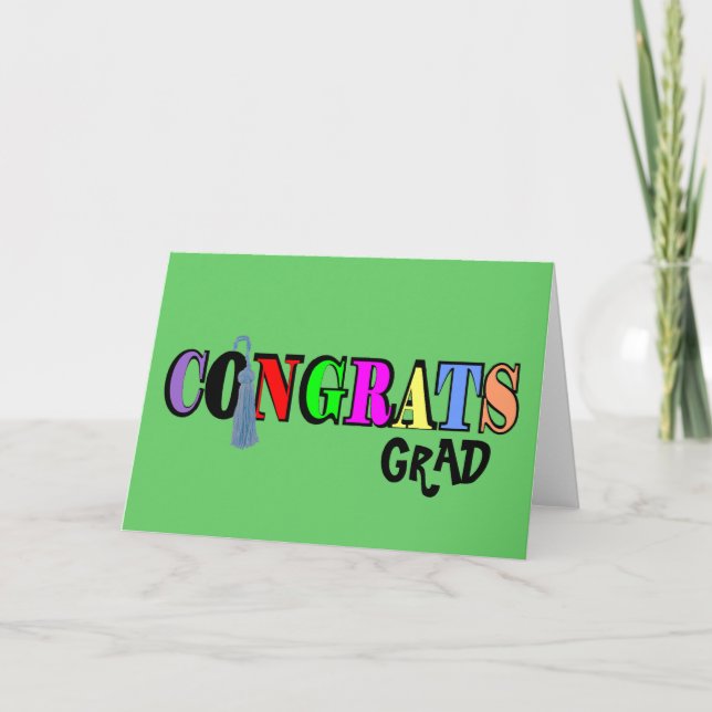 Congrats Grad Card (Front)