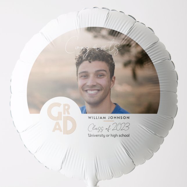 Congrats Grad Class of 2023 Balloon (Front)