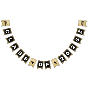 Congrats Grad Class of 2025 Bunting Flags