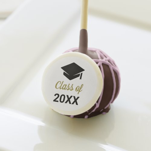 Congrats Grad Class Of Any Year Graduation Cap Cake Pops