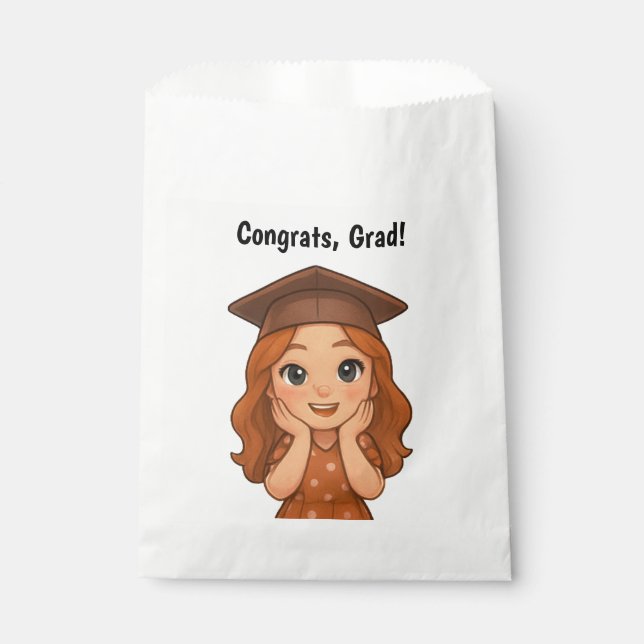 Congrats Grad Favor Bag (Front)