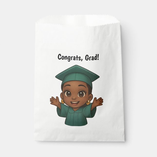 Congrats Grad Favor Bag (Front)