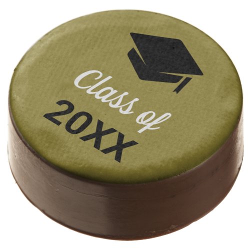 Congrats Grad Graduation Cap Class Of Any Year Chocolate Covered Oreo