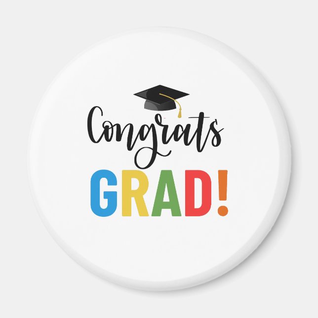 Congrats Grad Magnet (Front)