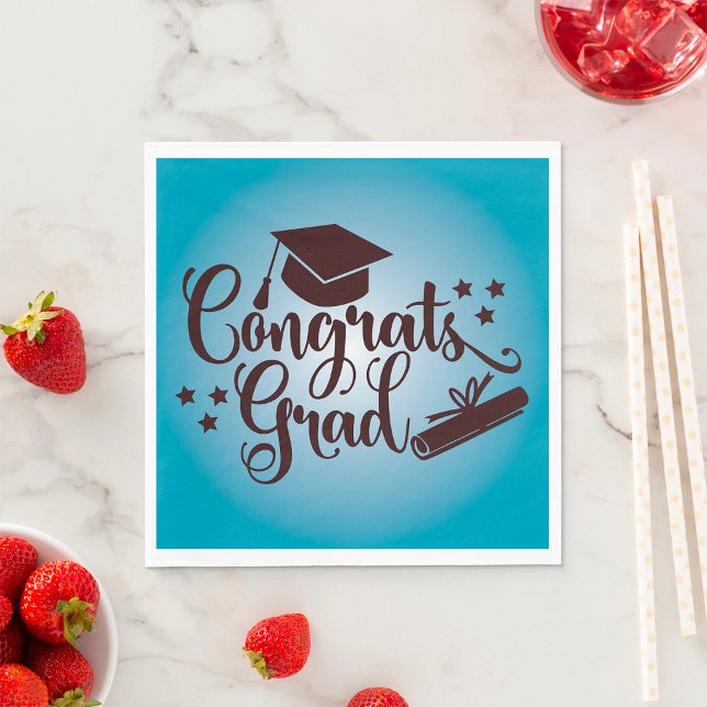 Congrats Grad Napkins (Creator Uploaded)