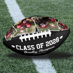 Congrats Grad Personalized Photo Football