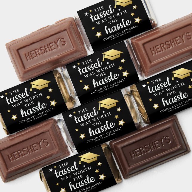 Congrats Grad Quote & Photo Graduation Party  Hershey's Miniatures (Assorted)