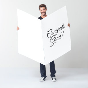 Congrats grad signatures from all friends fun big card
