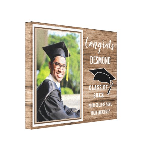 Congrats Graduate 2020 Guys Photo Graduation Wood 