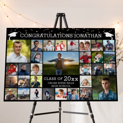 Congrats Graduate 31 Photo Collage Your Color Foam Board