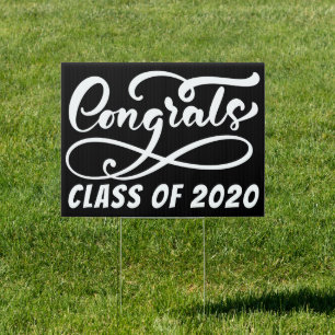 Congrats Graduate   Add Year Sign