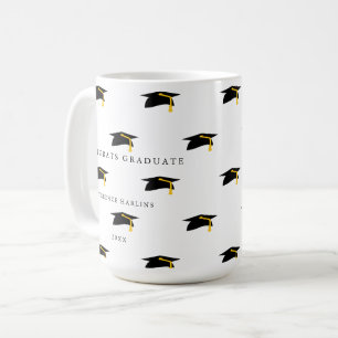 CONGRATS GRADUATE CAP COFFEE MUG