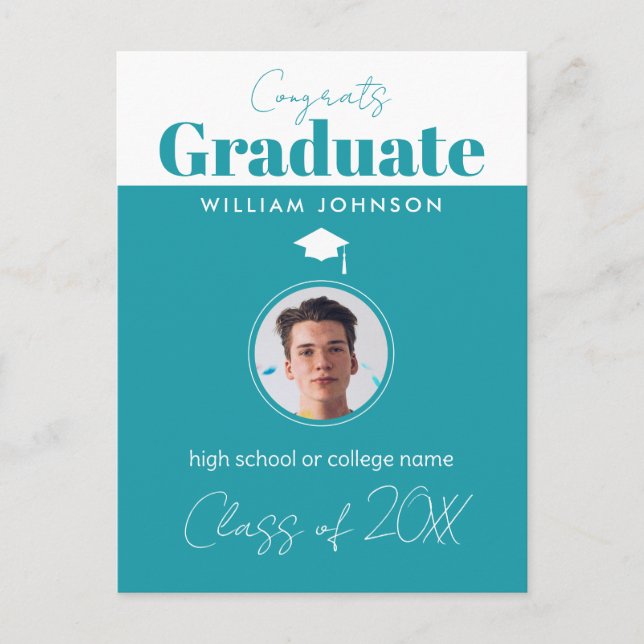 Congrats Graduate Class of 2023 Postcard (Front)