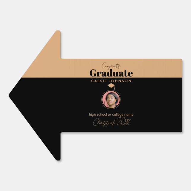 Congrats Graduate Class of 2023 Sign (Front)