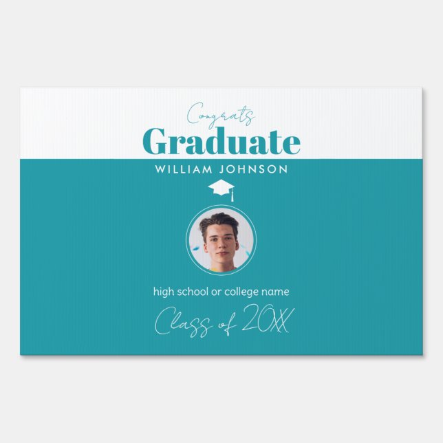 Congrats Graduate Class of 2023 Sign (Front)