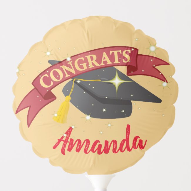 Congrats Graduate Design Balloon