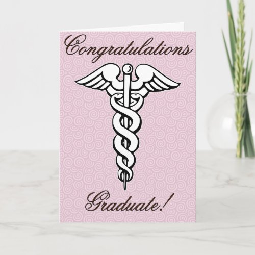 Congrats Graduate Medical Field Card