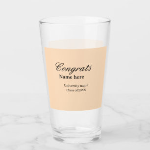 Congrats graduate university name class of 20XX na Glass