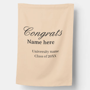 Congrats graduate university name class of 20XX na House Flag