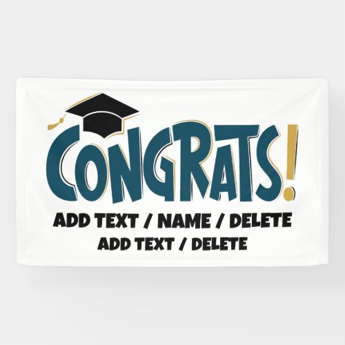 Congrats Graduation Banner