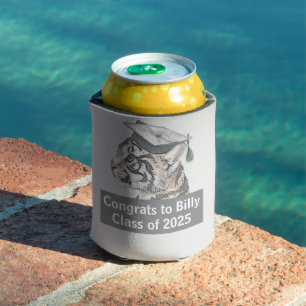 Congrats Graduation Can Cooler