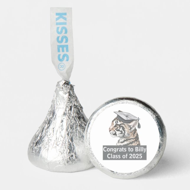 Congrats Graduation Personalized Hershey®'s Kisses® (Front)