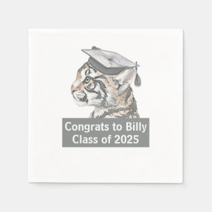 Congrats Graduation Personalized Napkins