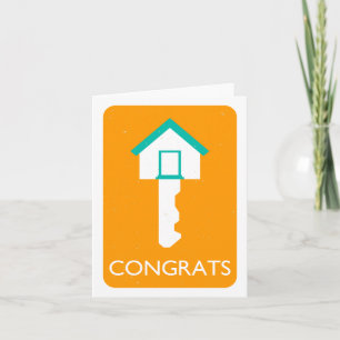 congrats home key card