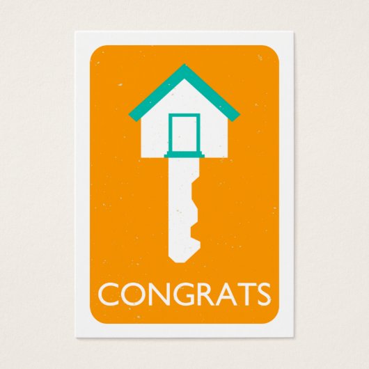 congrats home key referral (Front)