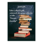Congrats! Honor Society Custom Card
