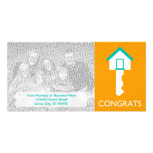congrats house key card