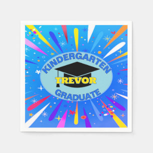 Congrats!  Kindergarten Graduate Custom Napkins